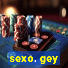 sexo. gey